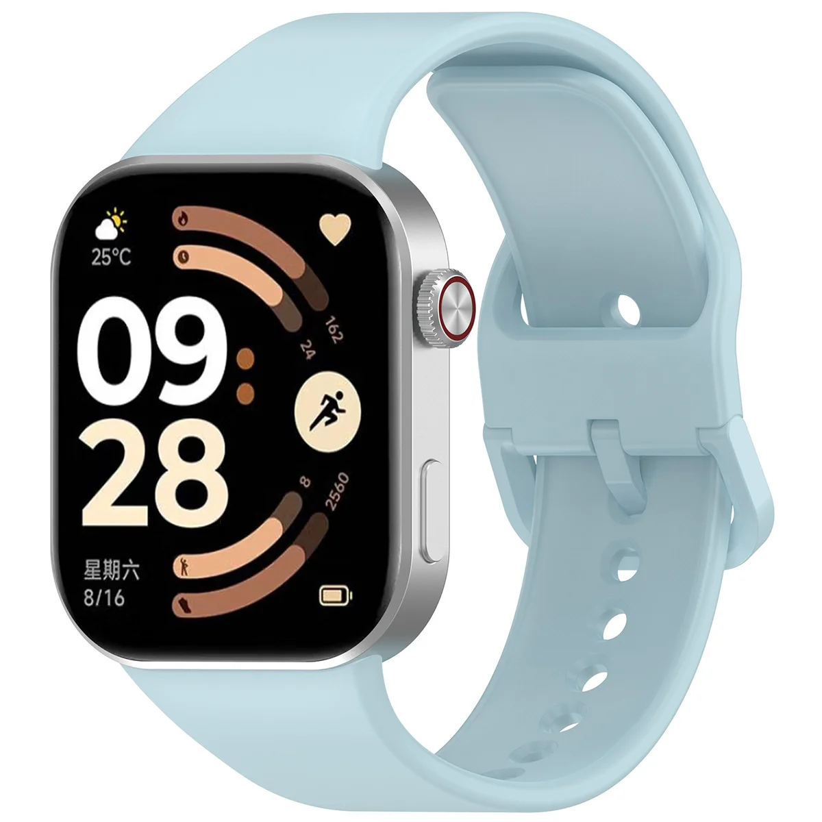Silikonowy pasek Bizon Strap Watch Silicone do Xiaomi Redmi Watch 6 / Xiaomi Redmi Watch 5 / Xiaomi Redmi Watch 4 / Xiaomi Smart Band 10 Pro / Xiaomi Smart Band 9 Pro / Xiaomi Smart Band 8 Pro