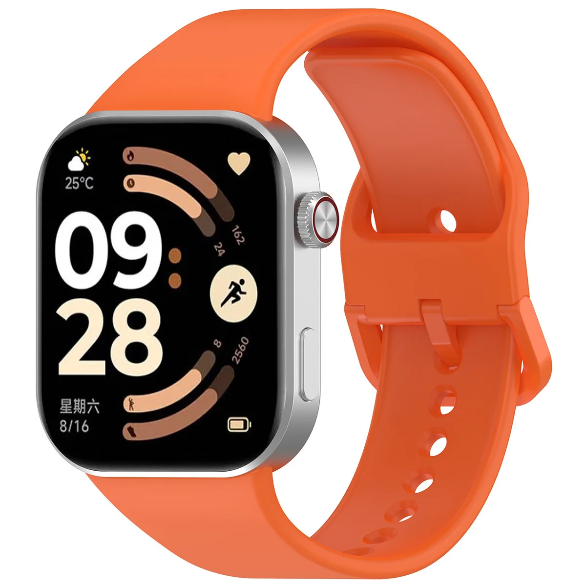 Silikonowy pasek Bizon Strap Watch Silicone do Xiaomi Redmi Watch 6 / Xiaomi Redmi Watch 5 / Xiaomi Redmi Watch 4 / Xiaomi Smart Band 10 Pro / Xiaomi Smart Band 9 Pro / Xiaomi Smart Band 8 Pro