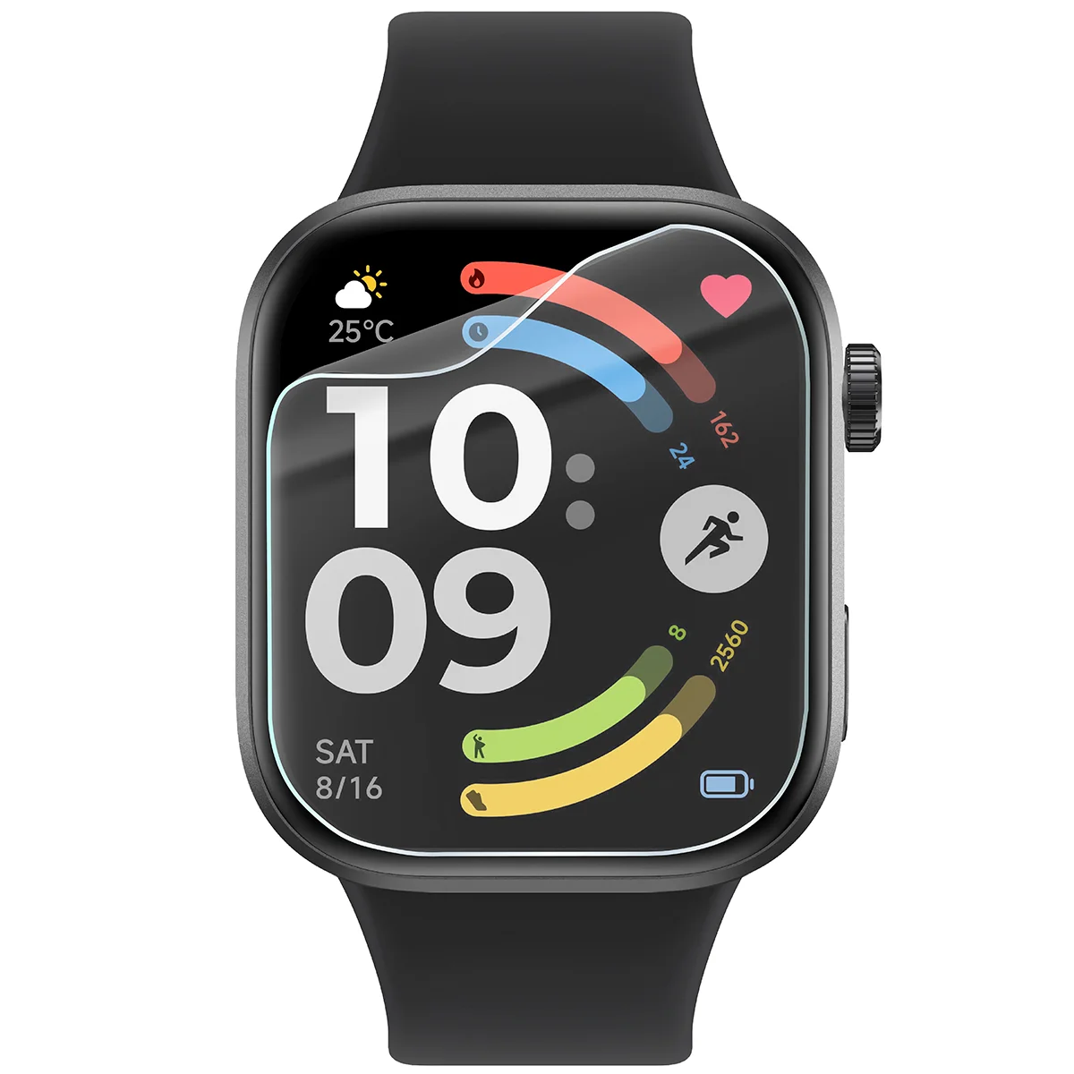 Folia hydrożelowa Bizon Watch Film HydroFlex do Xiaomi Redmi Watch 6 na zegarku
