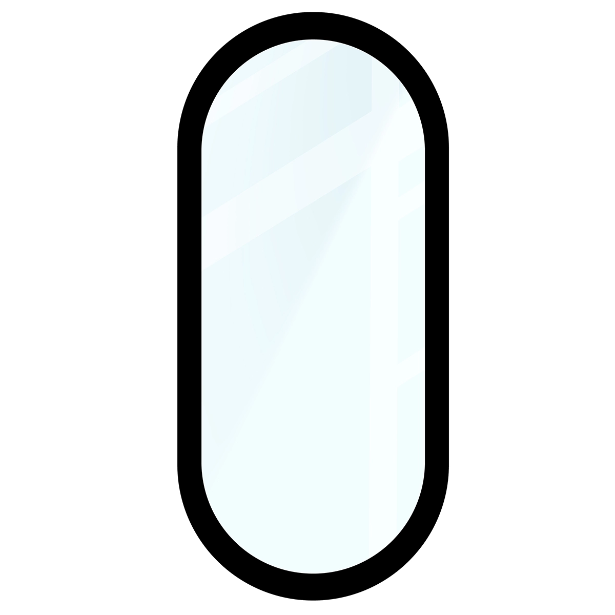 Wymiary szkła hybrydowego Bizon Glass Watch Edge dla Xiaomi Smart Band 10