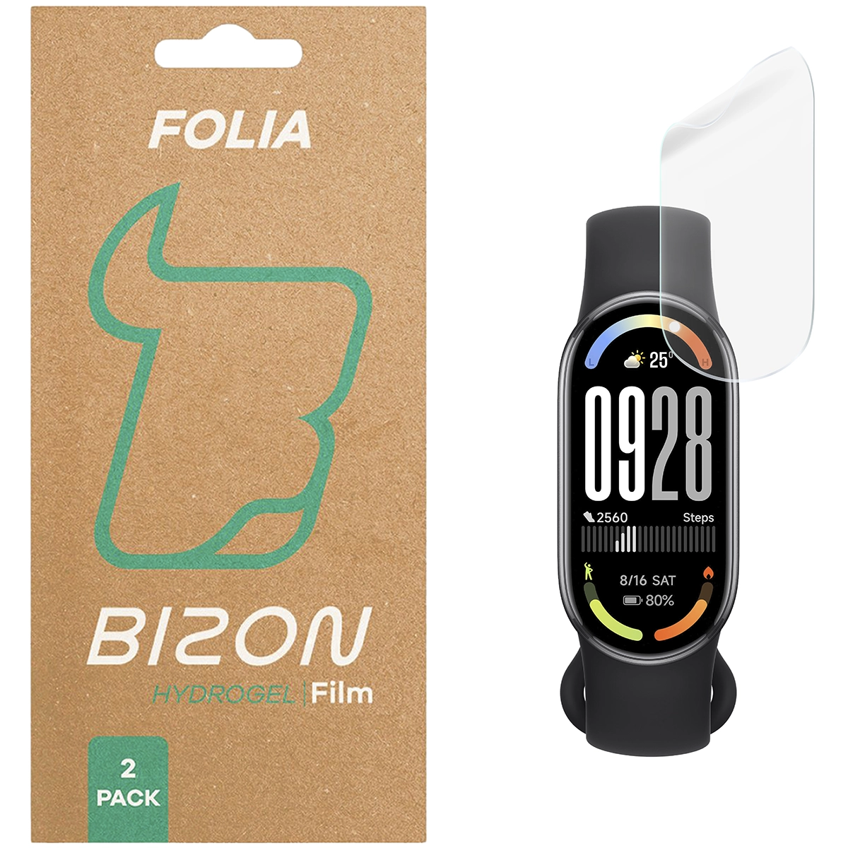Folia hydrożelowa Bizon Glass Watch Hydrogel dla Xiaomi Smart Band 10!