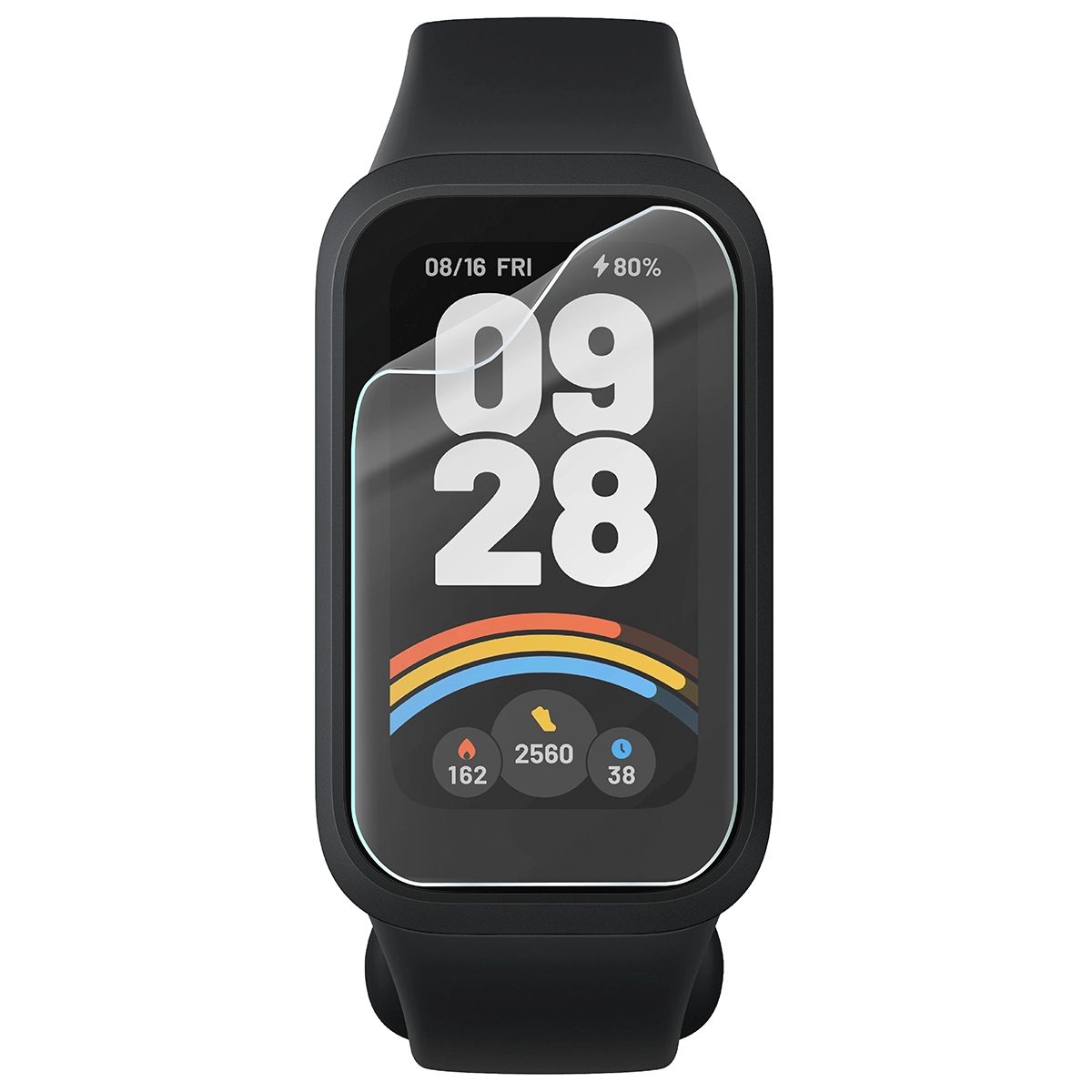 Folia hydrożelowa Bizon Watch Film HydroFlex do Xiaomi Mi Smart Band 9 Active  na zegarku