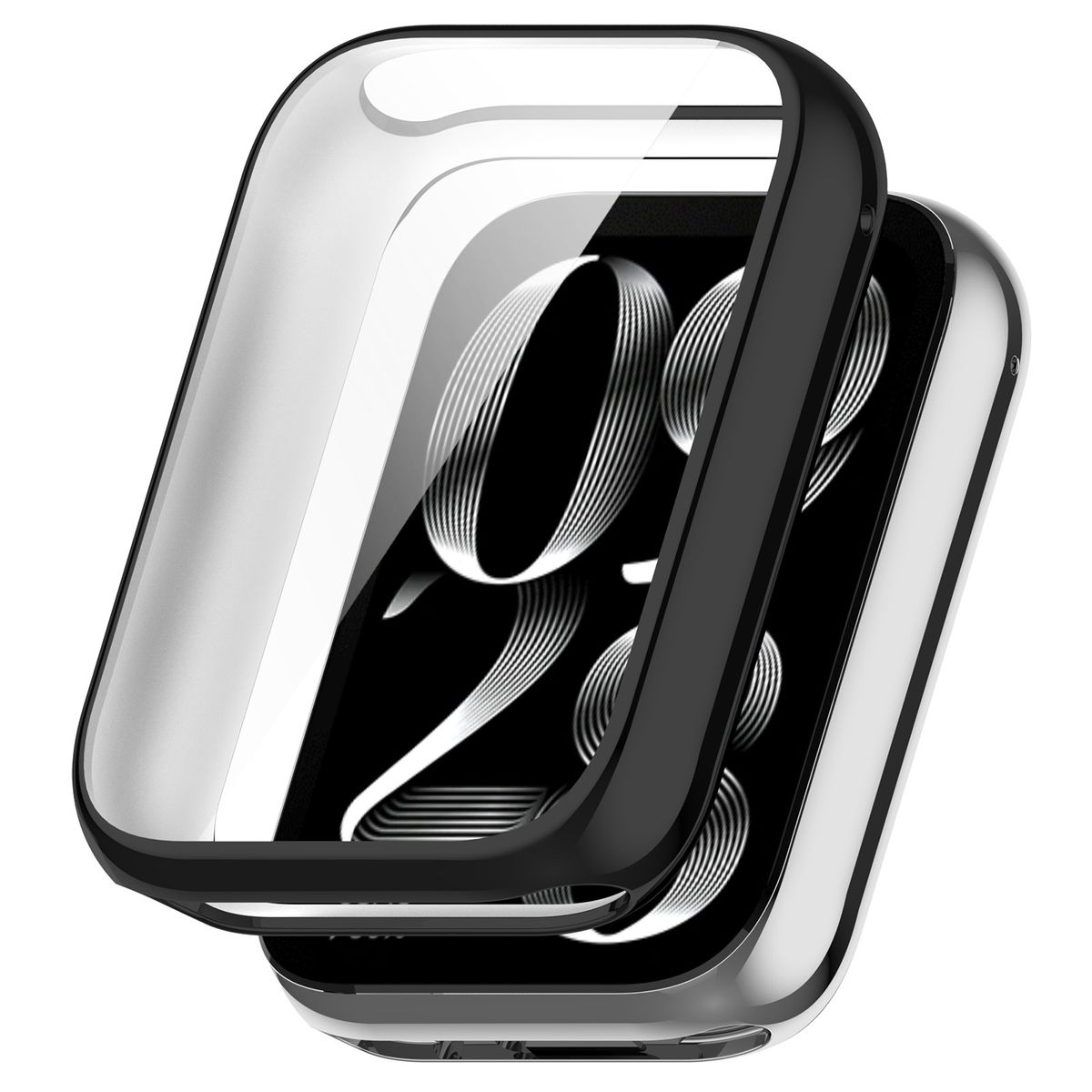 Front and back of Bizon Case Watch Felipe