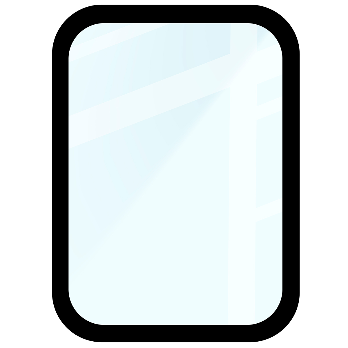 Abmessungen des Hybridglases Bizon Glass Watch Edge für Xiaomi Redmi Watch 5 Active