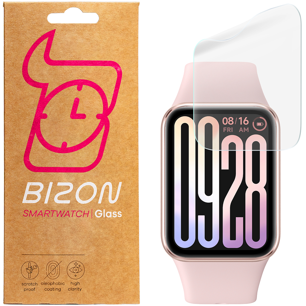 Bizon Glass Watch Hydrogel for Xiaomi Smart Band 9 Pro!