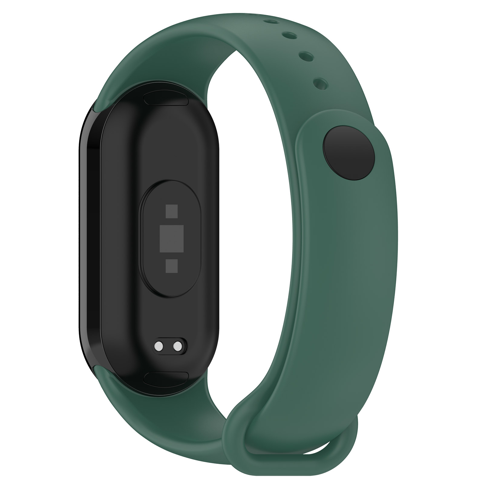Brățara din silicon Bizon Strap Watch Silicone prezentată din spate