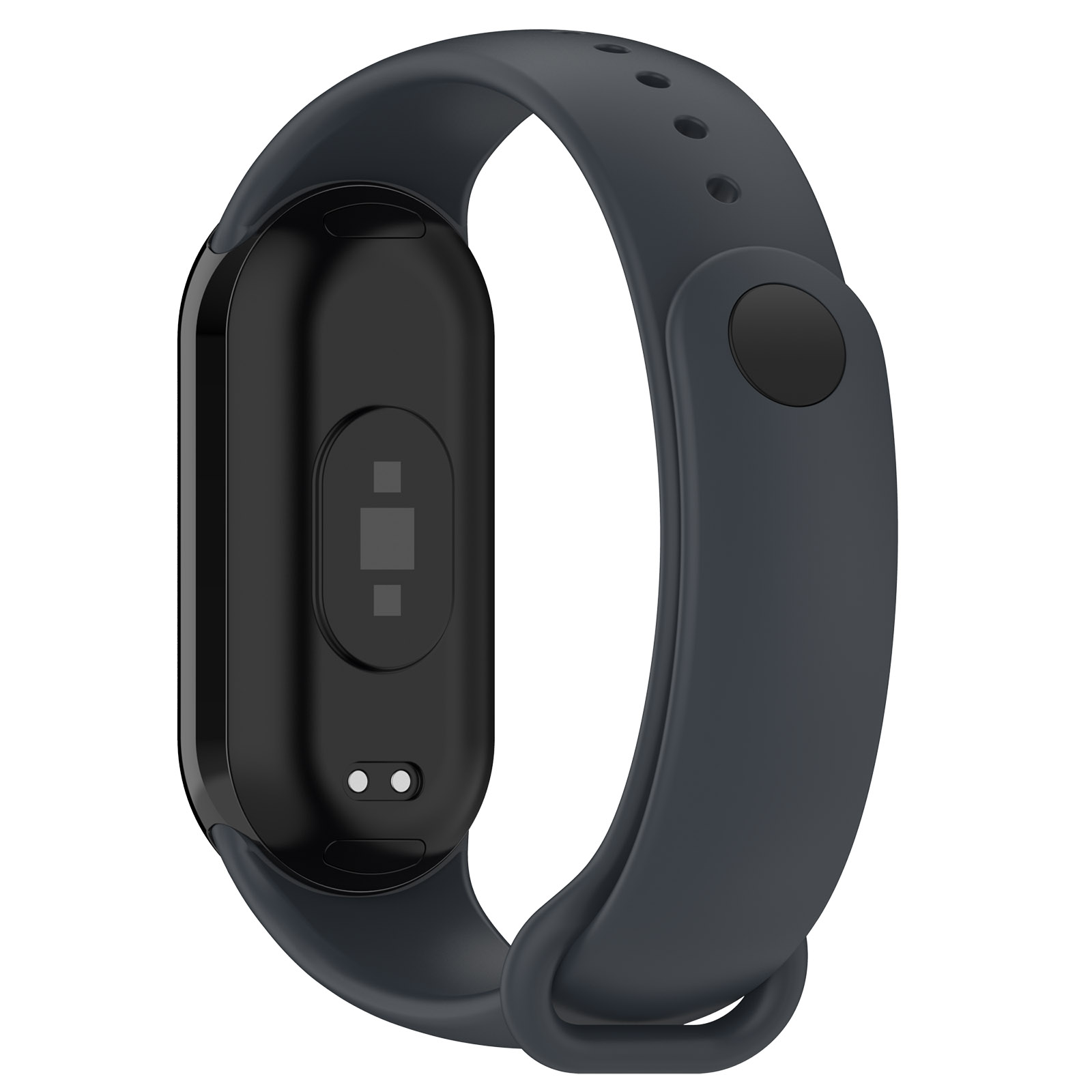 Brățara din silicon Bizon Strap Watch Silicone prezentată din spate