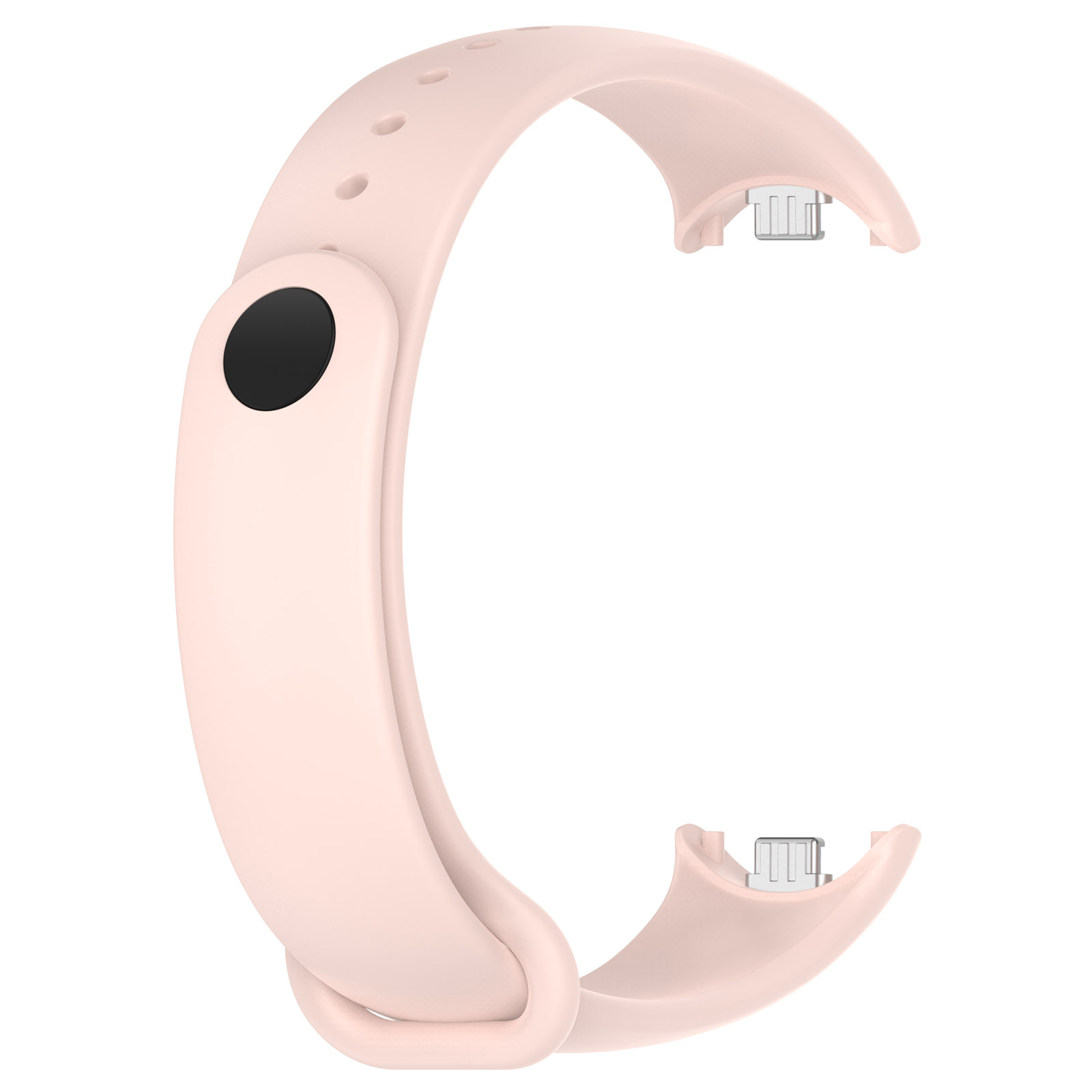 Îmbinările metalice ale brățării din silicon Bizon Strap Watch Silicone