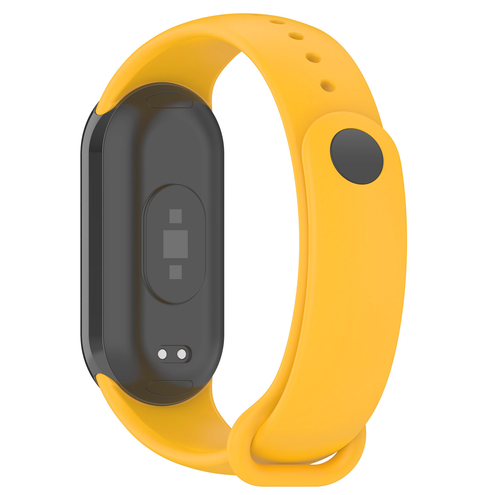 Brățara din silicon Bizon Strap Watch Silicone prezentată din spate