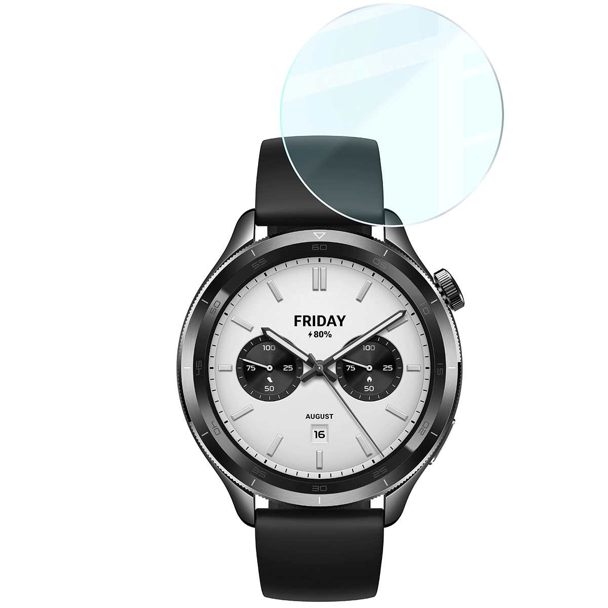 Przejrzystość szkła Bizon Glass Watch Clear do Xiaomi Watch S4