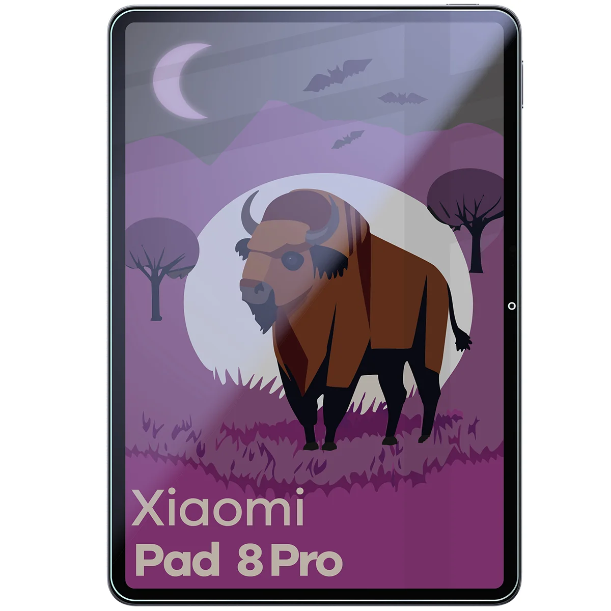 Perfect fit of Bizon Smart Glass for Xiaomi Pad 8 Pro