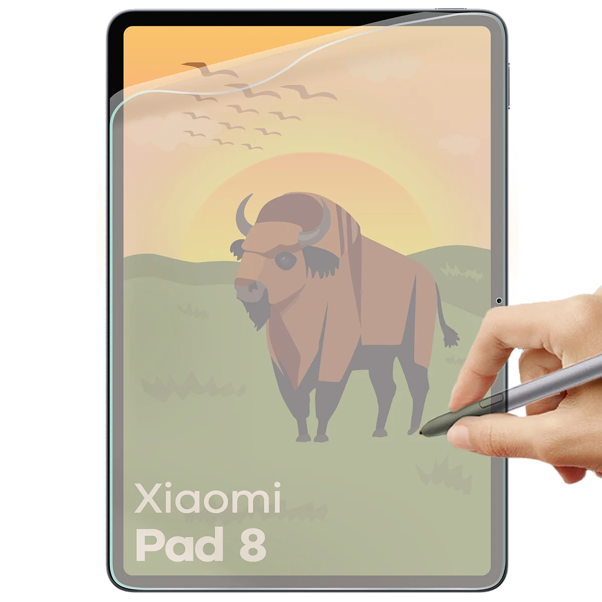 Matte film for screen Bizon Tab Film Matte for Xiaomi Pad 8, 1 piece
