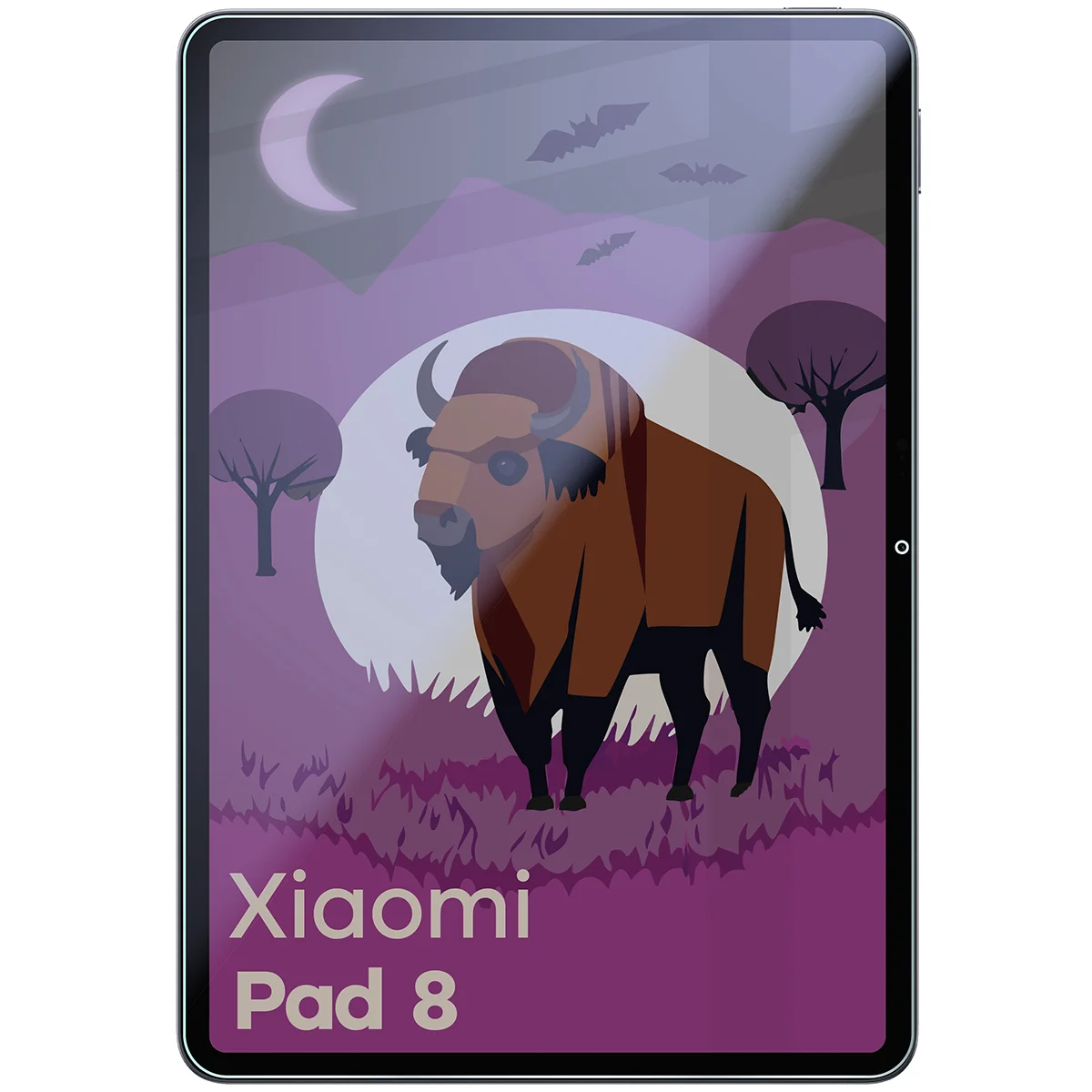 Perfect fit of Bison Smart Glass to Xiaomi Pad 8