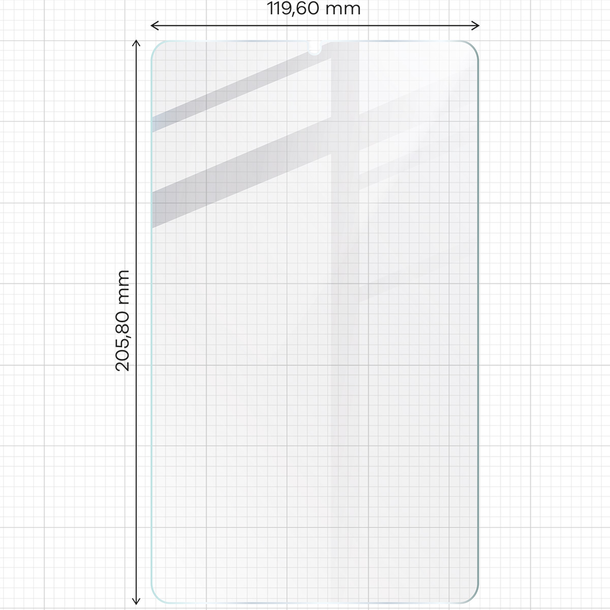 Wymiary folii Bizon Film Tab Papirus