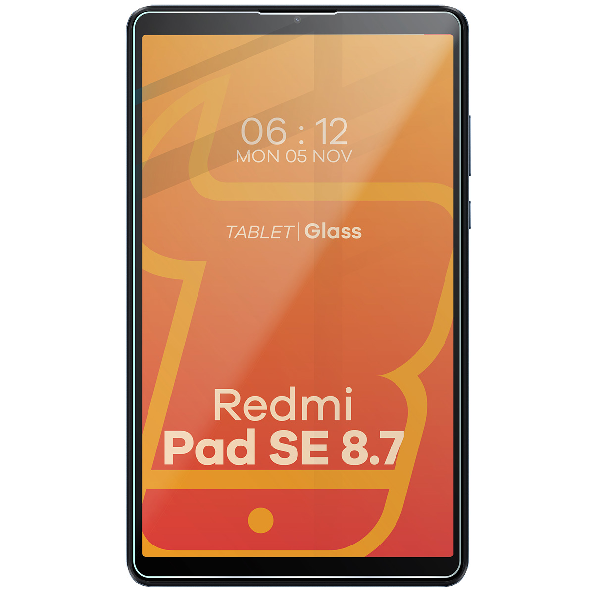 Bild, das die Klarheit des Glases Bizon Glass Tab Clear zeigt