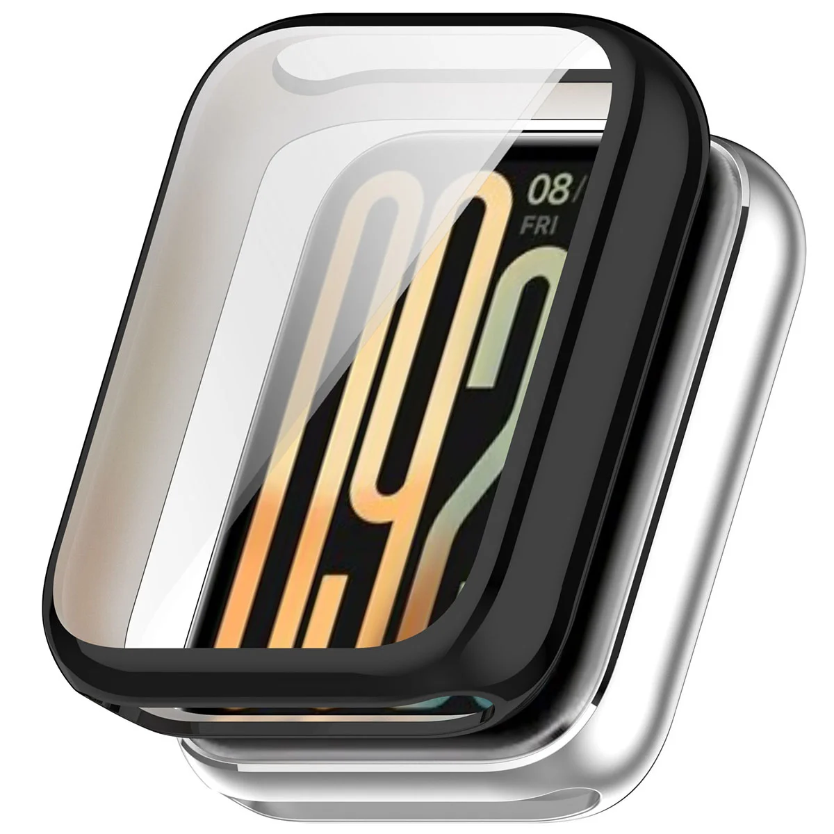 Front oraz tył Bizon Case Watch Felipe dla Xiaomi Smart Band 10 Pro