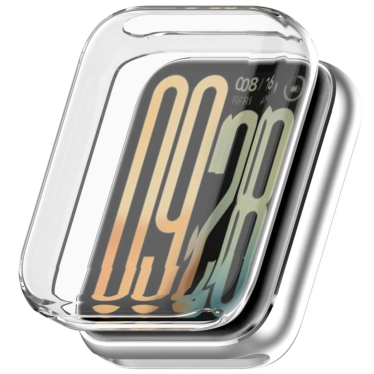 Front oraz tył Bizon Case Watch Felipe dla Xiaomi Smart Band 10 Pro