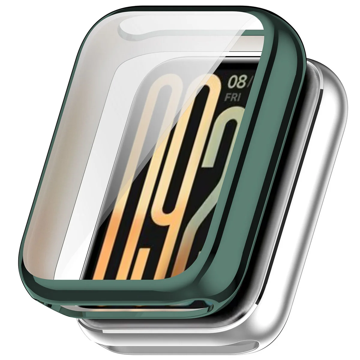 Front oraz tył Bizon Case Watch Felipe dla Xiaomi Smart Band 10 Pro