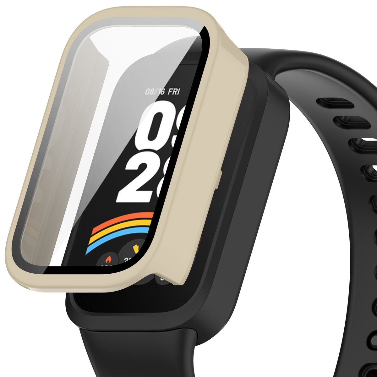 Etui mit Glas Bizon Case+Glass Set seitlich dargestellt