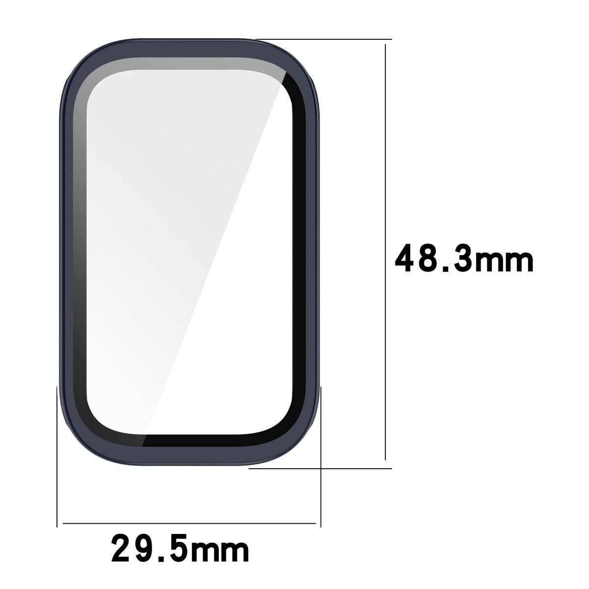 Bizon Case+Glass Set shown from the front