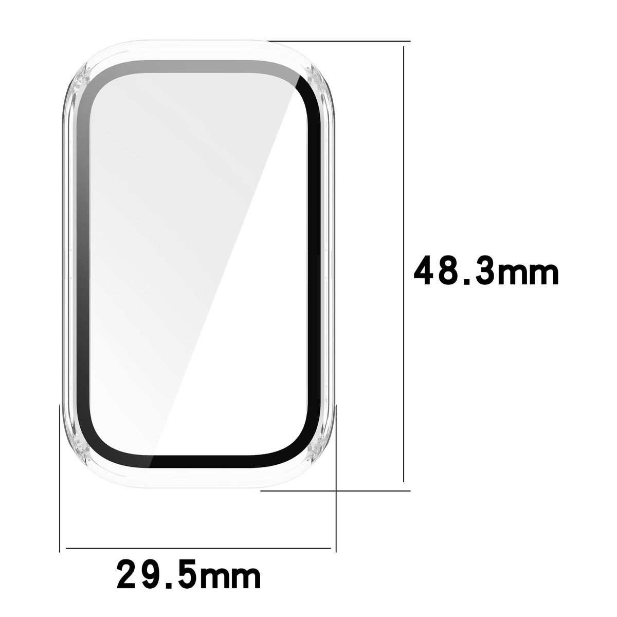Bizon Case+Glass Set shown from the front