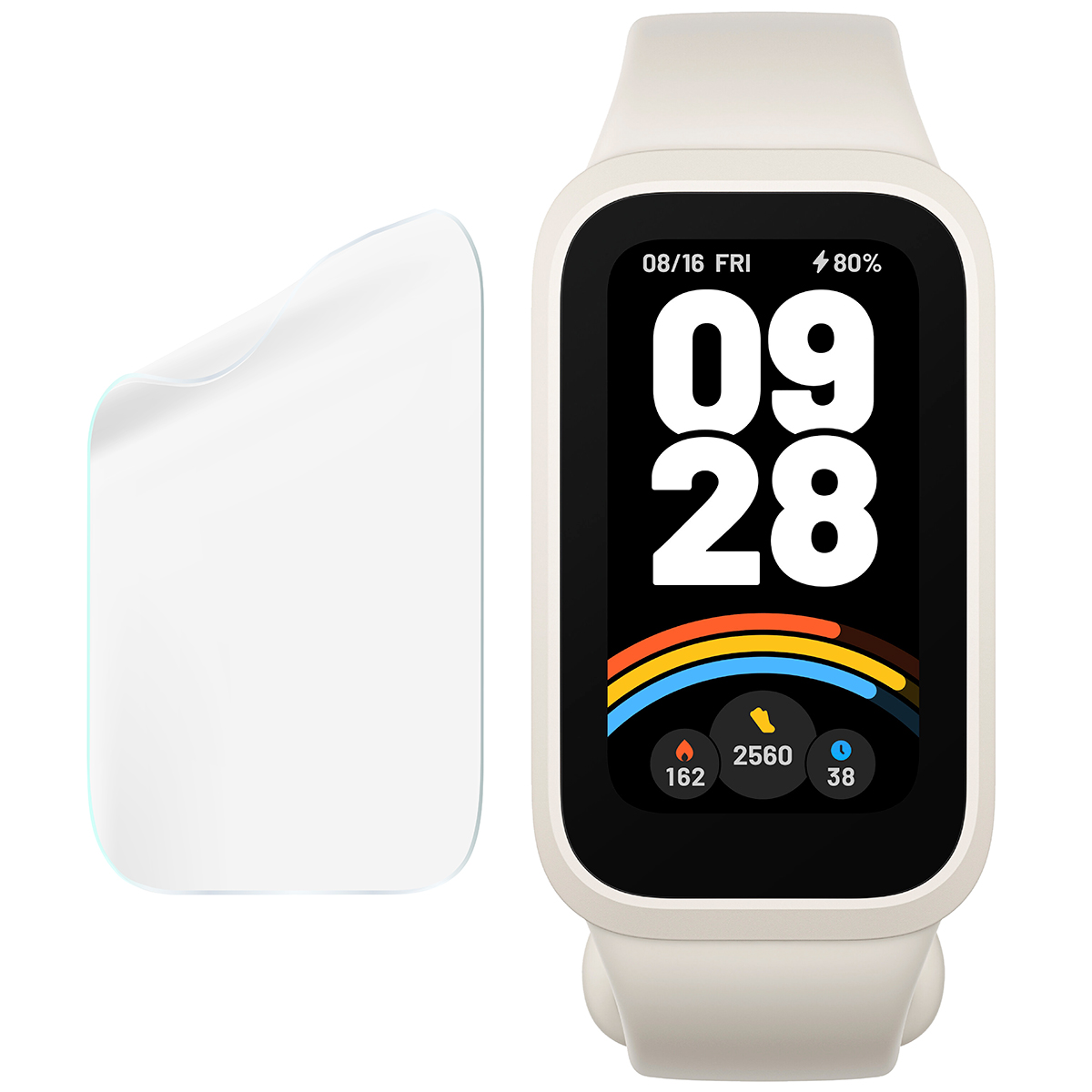 Bizon Glass Watch Hydrogel w zestawieniu z Xiaomi Smart Band 9 Active / Redmi Band 3!