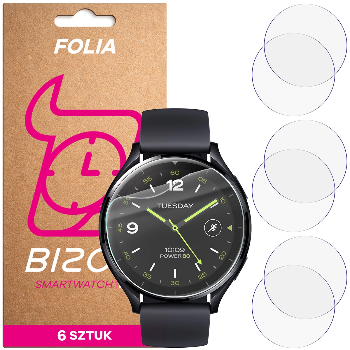 Bison Hydrogel Film HydroFlex for Xiaomi Watch 2