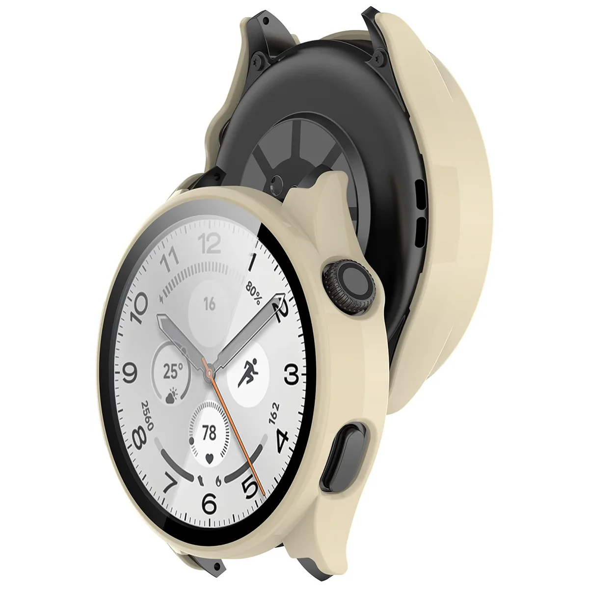 Schutzhülle mit integriertem Glas Bizon Case Watch Adamo für Xiaomi Watch 5