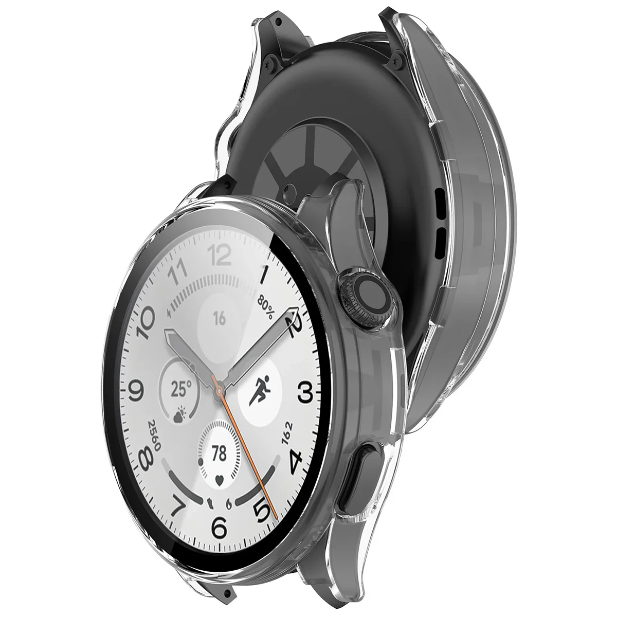 Case with built-in glass Bizon Case Watch Adamo for Xiaomi Watch 5