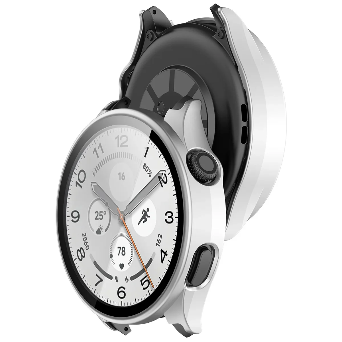 Hülle mit integriertem Glas Bizon Case Watch Adamo für Xiaomi Watch 5