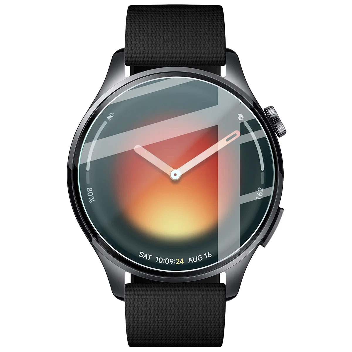 Wymiary szkła Bizon Glass Watch Clear do Xiaomi Watch 5