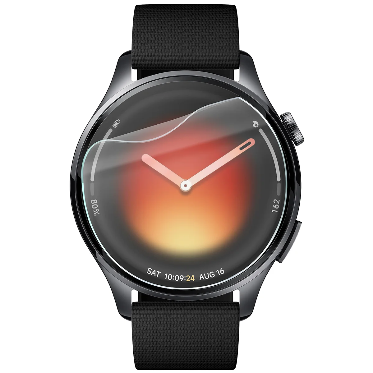 Folia hydrożelowa Bizon Watch Film HydroFlex do Xiaomi Watch 5 na zegarku