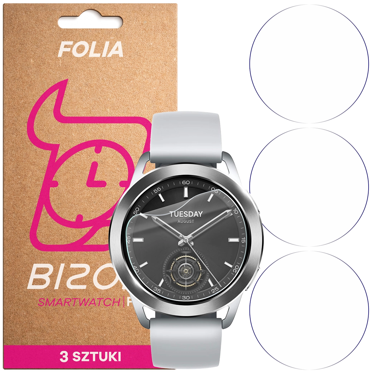 Bizon Watch Film HydroFlex for Xiaomi Watch S3