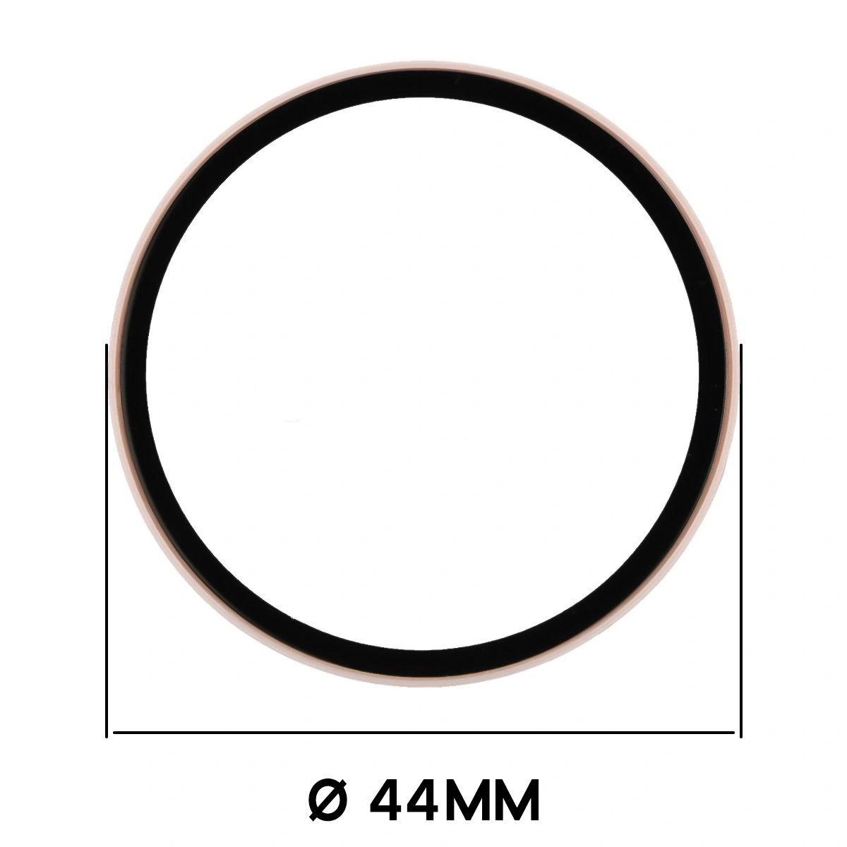 Abmessungen der Hülle Bizon Case+Glass Watch für Huawei Watch GT6 46 mm