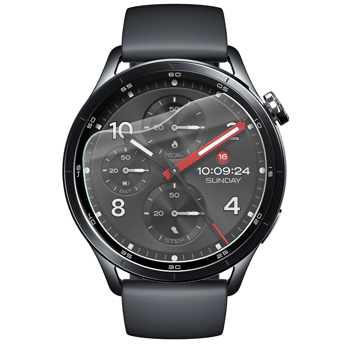 Dopasowany Bizon Watch Film Hydrogel Duo dla Xiaomi Watch S5