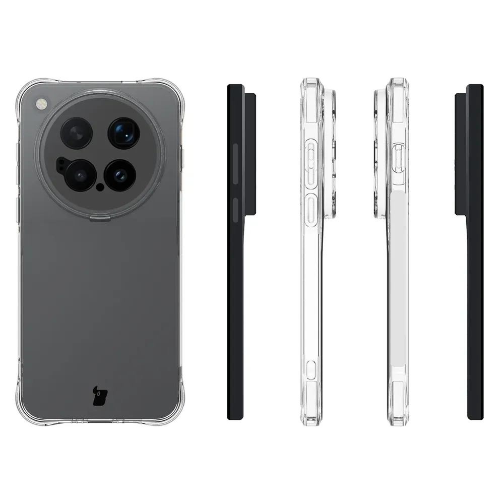 Etui Bizon Case Salpa do Vivo X500 Pro Max z różnych stron