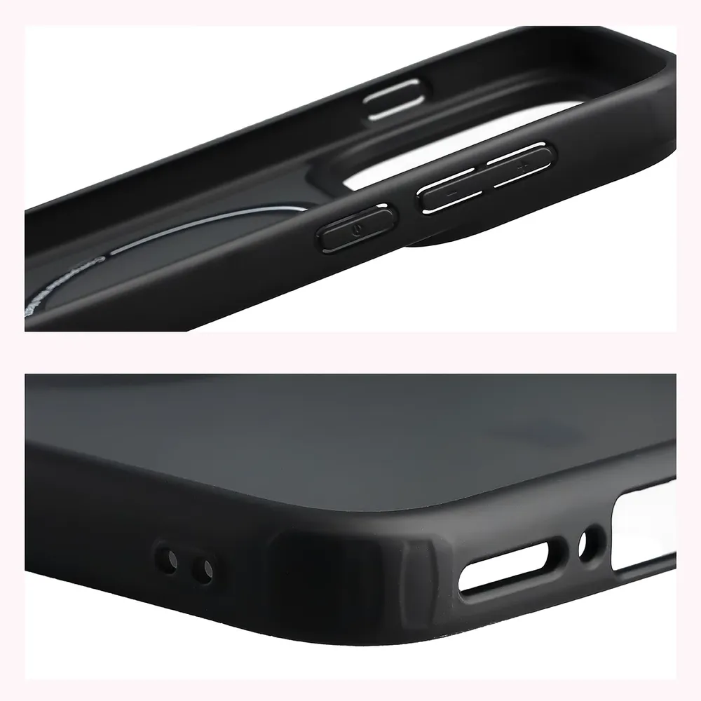 Wzmocnione narożniki i podwyższone ranty ekranu w etui Bizon Case MatteO do OPPO Find X10