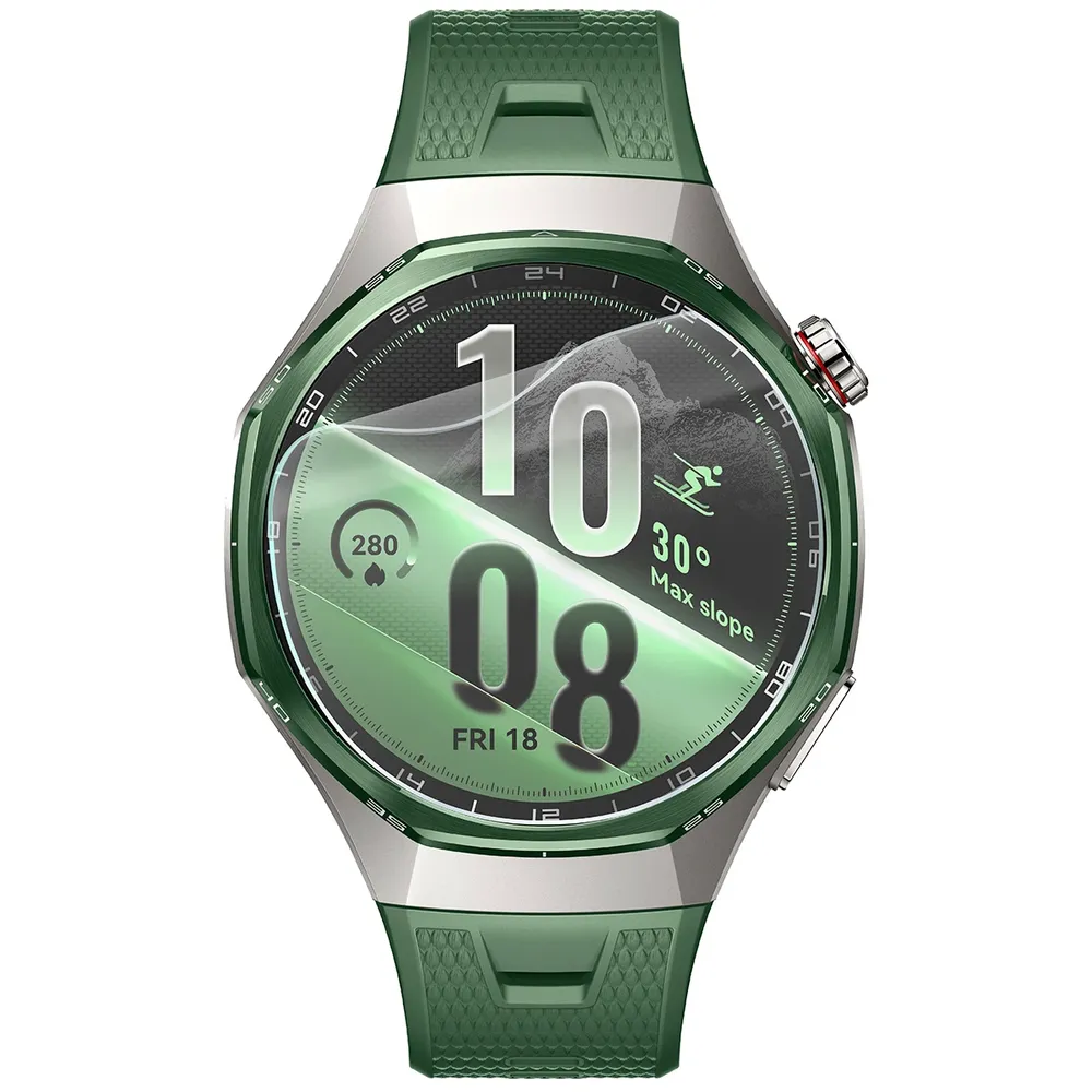 Folia hydrożelowa Bizon Watch Film HydroFlex do Huawei Watch GT 7 Pro 46 mm na zegarku