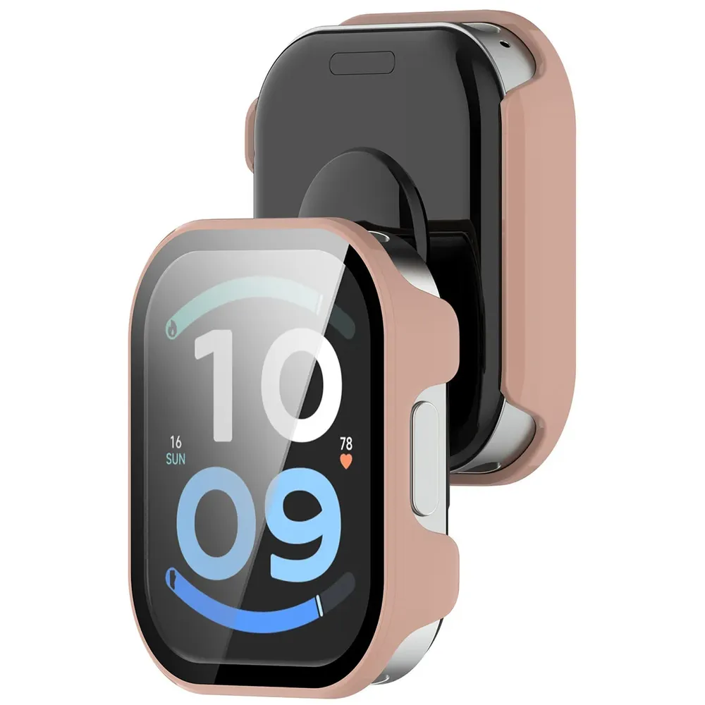 Etui z wbudowanym szkłem Bizon Case Watch Adamo do Xiaomi Redmi Watch 6 Active
