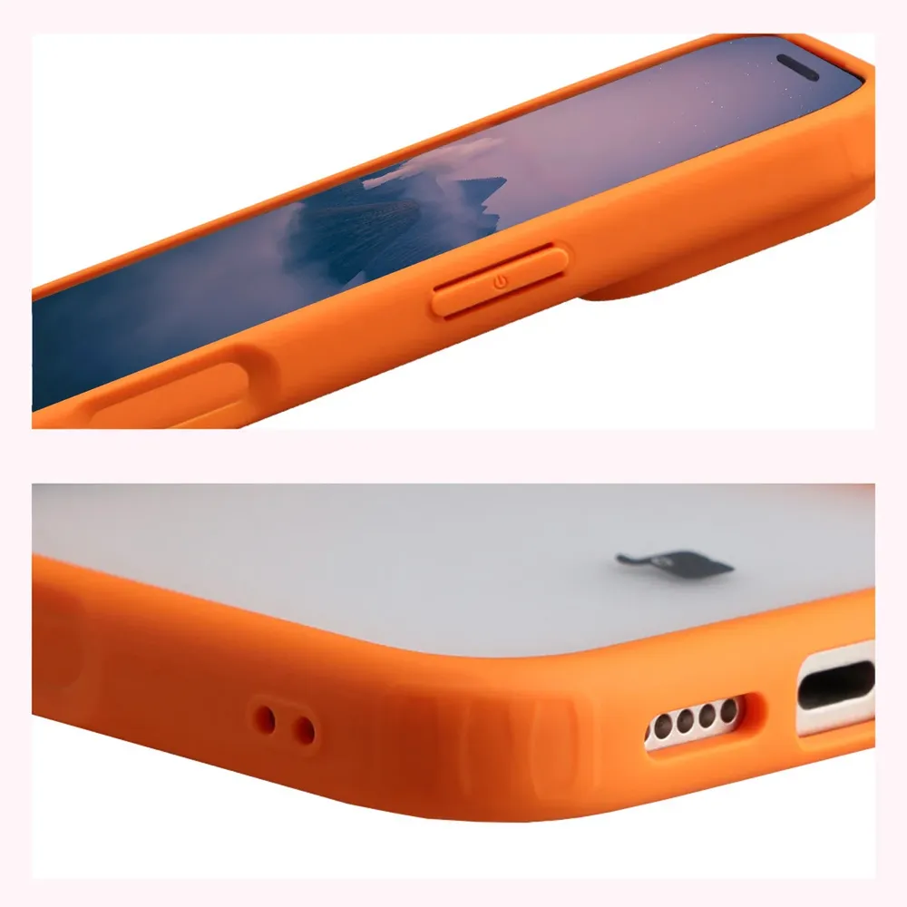 Wzmocnione narożniki i podwyższone ranty ekranu w etui Bizon Case Angelo do iPhone 18 Pro / 17 Pro