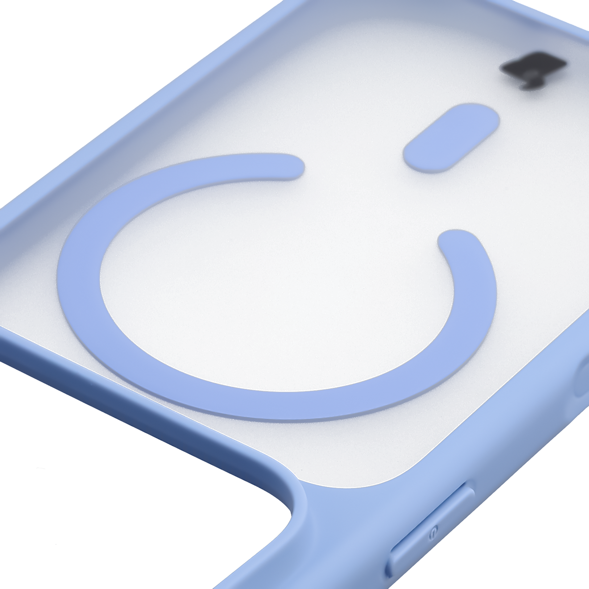 Pierścień magnetyczny w etui Bizon Case MatteO do iPhone 18 Pro / 17 Pro