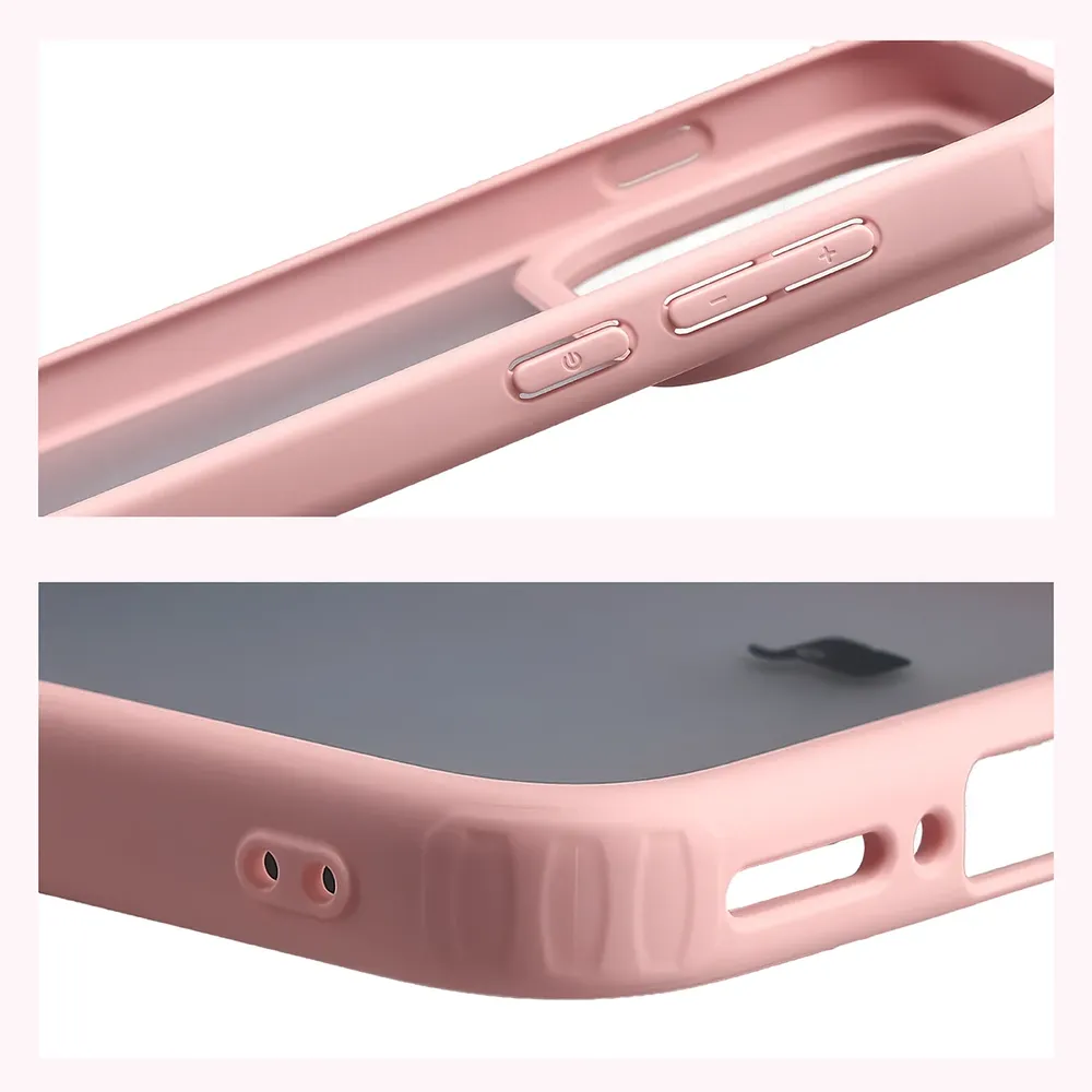 Wzmocnione narożniki i podwyższone ranty ekranu w etui Bizon Case Angelo do OPPO Find X10