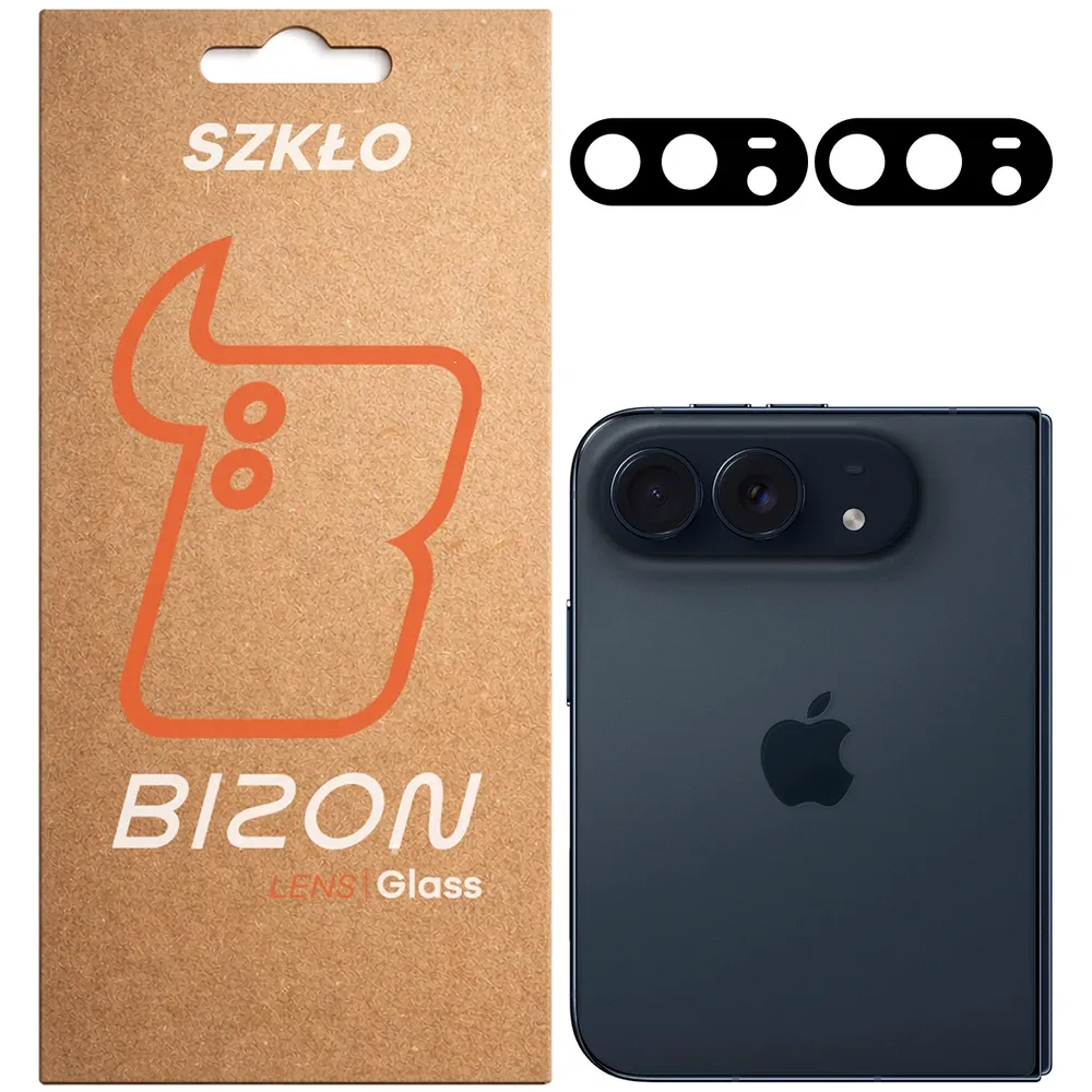 Pudełko i 2 sztuki szkła na aparat Bizon Glass Lens do iPhone Duo