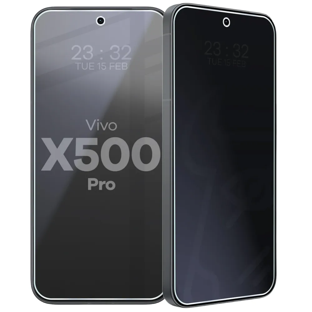 Szkło hybrydowe prywatyzujące Bizon Hybrid Shadow do Vivo X500 Pro
