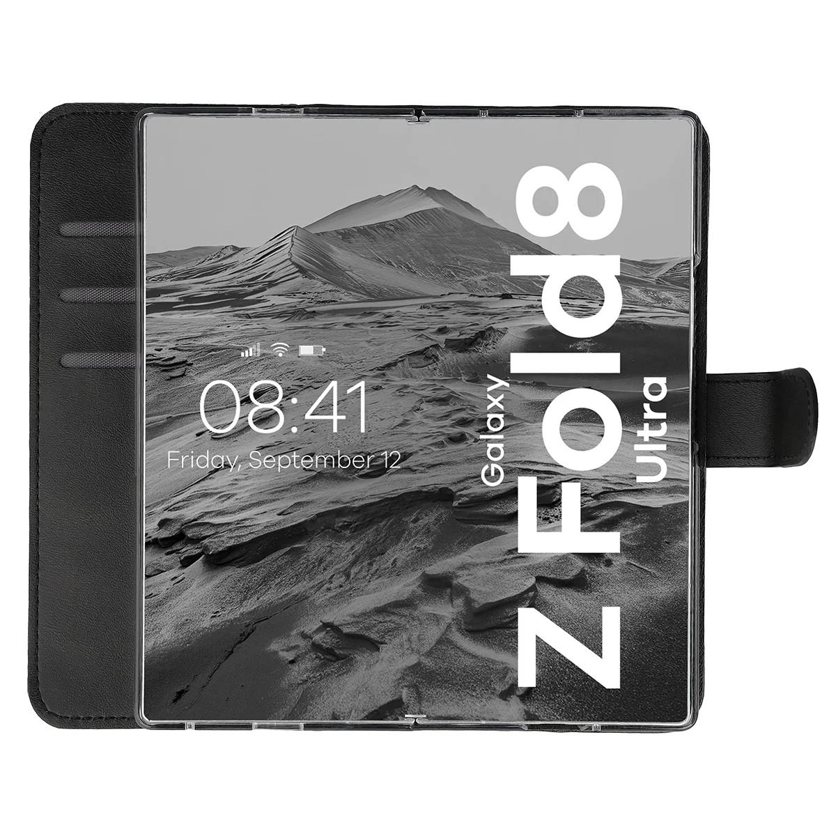 Przód pudełka Bizon Case z dedykowaną etykietą do Galaxy Z Fold8 Ultra