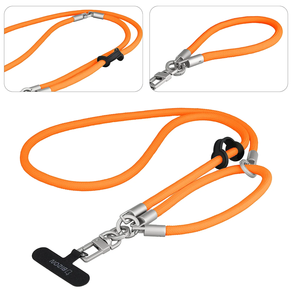Regulowana smycz do telefonu Bizon Accessories ReLoop