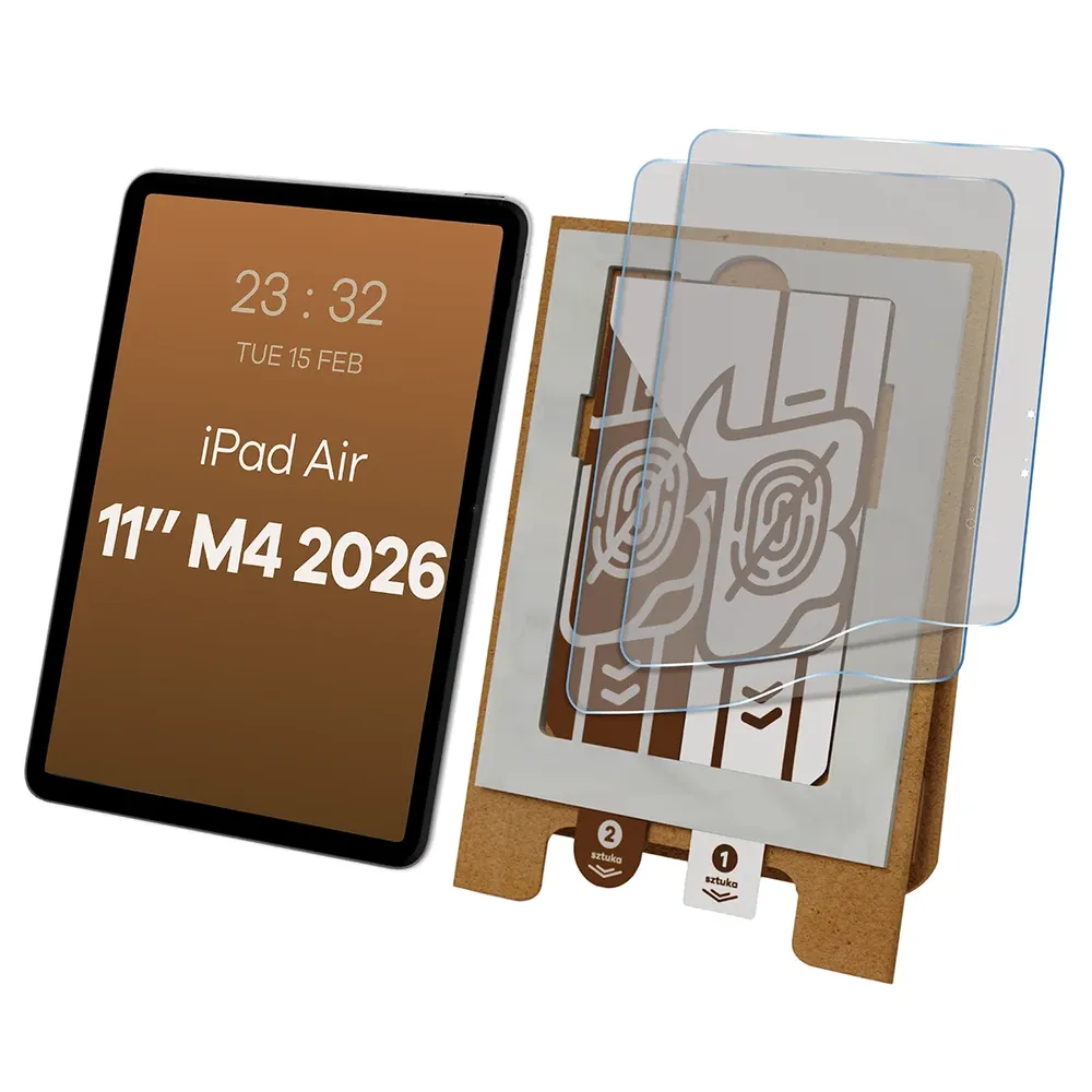 Aplikator Bizon Eplikator Tab Film Matte do łatwej aplikacji ochrony ekranu dla Apple iPad Air 11 M4 2026