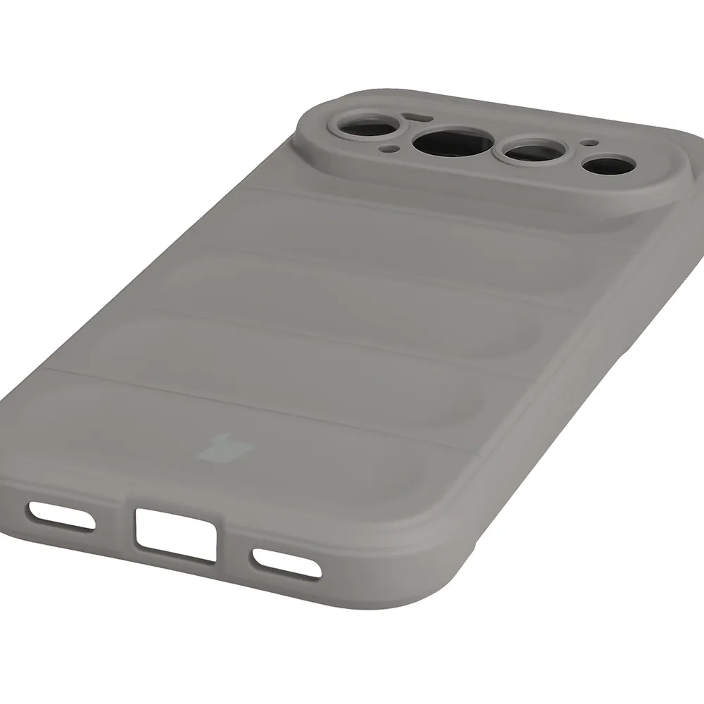 Precyzyjne wycięcia i kompatybilność z ładowaniem indukcyjnym w etui Bizon Case Tur do Google Pixel 11 Pro