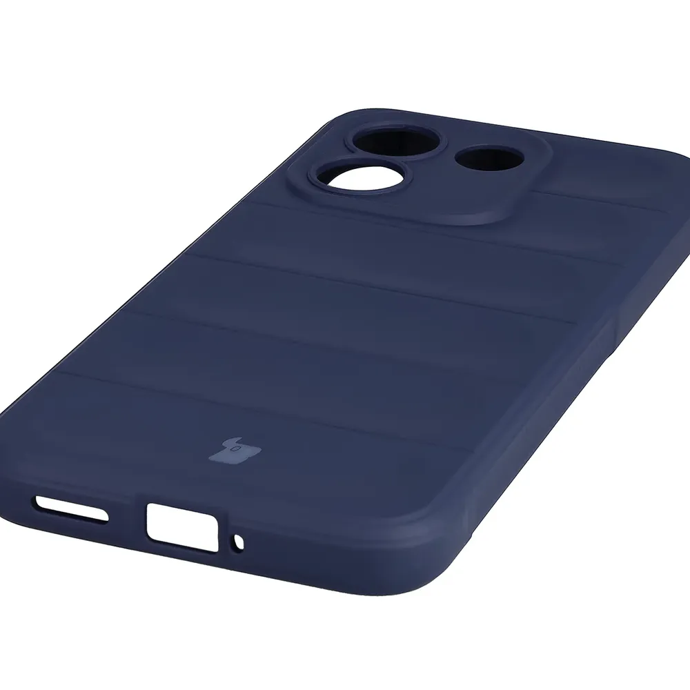 Precyzyjne wycięcia i kompatybilność z ładowaniem indukcyjnym w etui Bizon Case Tur do Xiaomi Redmi Note 17 Pro Max 5G