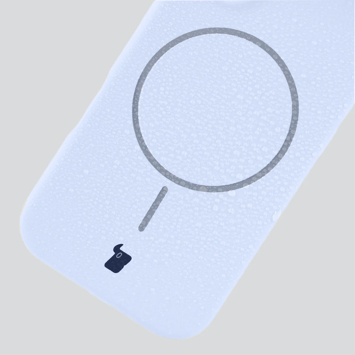Zbliżenie na materiał Bizon Soft Case Magnetic do iPhone 18 Pro Max / 17 Pro Max
